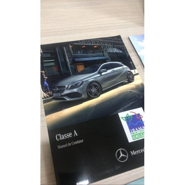 Manual Do Proprietário Mercedes Benz A200 2017 Original 