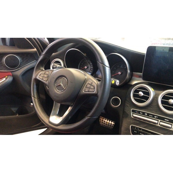Volante De Direção Mercedes Benz C250 2016 ( S/ Airbag Capa)