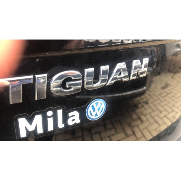 Emblema Traseiro Volkswagen Tiguan 2019 Original