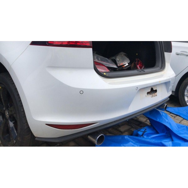 Parachoque Traseiro Volkswagen Golf Gti 2014 C/ Detalhe