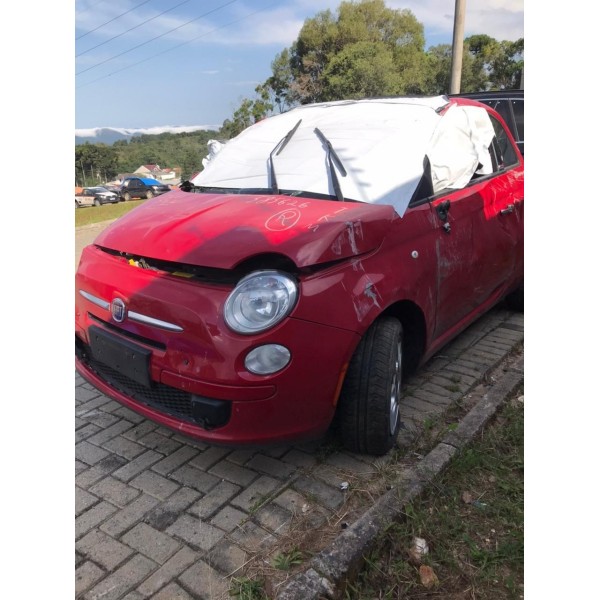 Fiat 500 Cabriolet Lanterna Farol Capota Luz Pisca Forro