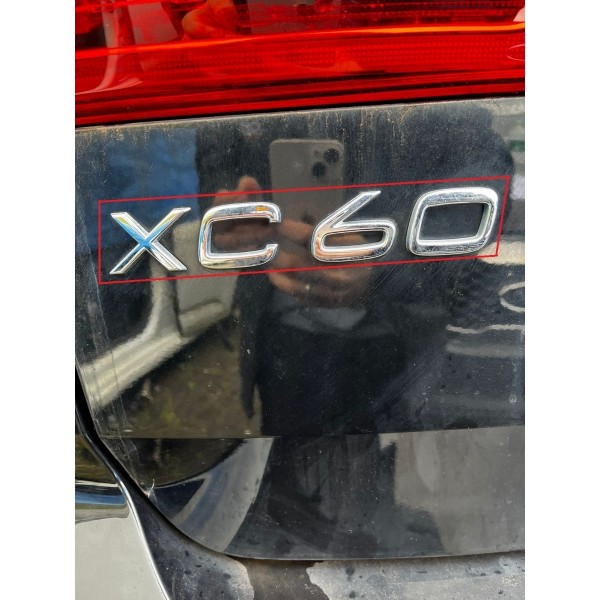 Emblema Letra Xc60 Da Volvo Xc60 T8 2019