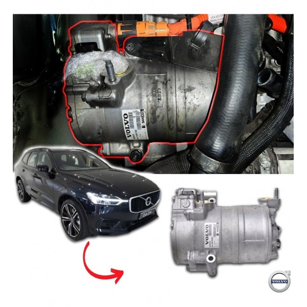 Compressor Ar Condicionado Volvo Xc60 T8 2022 P32260523