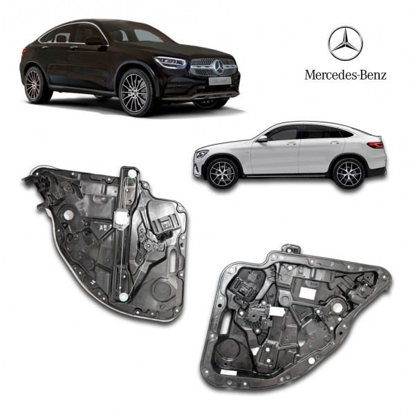 Maquina Vidro Traseira Direita - Mercedes Glc300 Coupé 2022