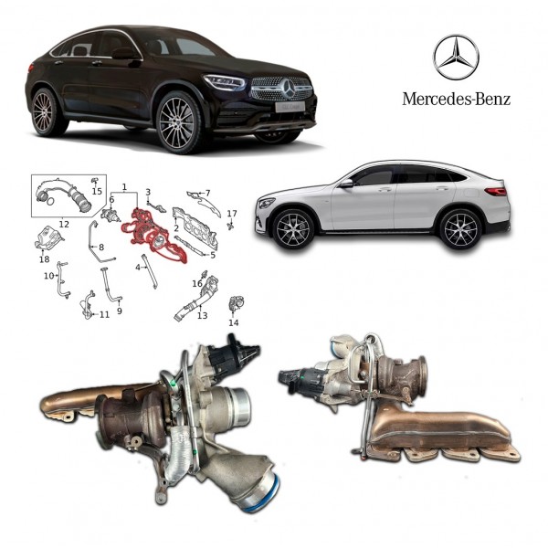Turbina Oem - Mercedes Benz Glc300 Coupé 2022