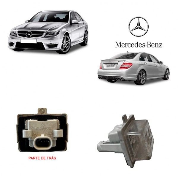Luz Placa Direita - Mercedes Benz C63 Amg 2011 A2218200856