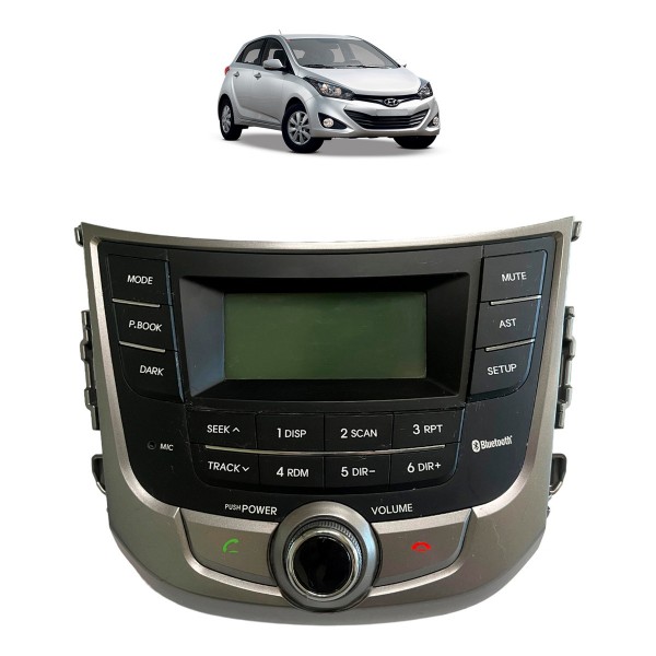 Radio Multimidia Bluetooth Hyundai Hb20 2012 A 2015